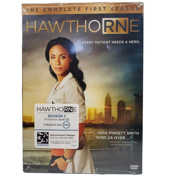 Sony Pictures Other - HawthoRNe: The Complete First Season (DVD, 2010) Sealed NEW Jada Pinkett Smith